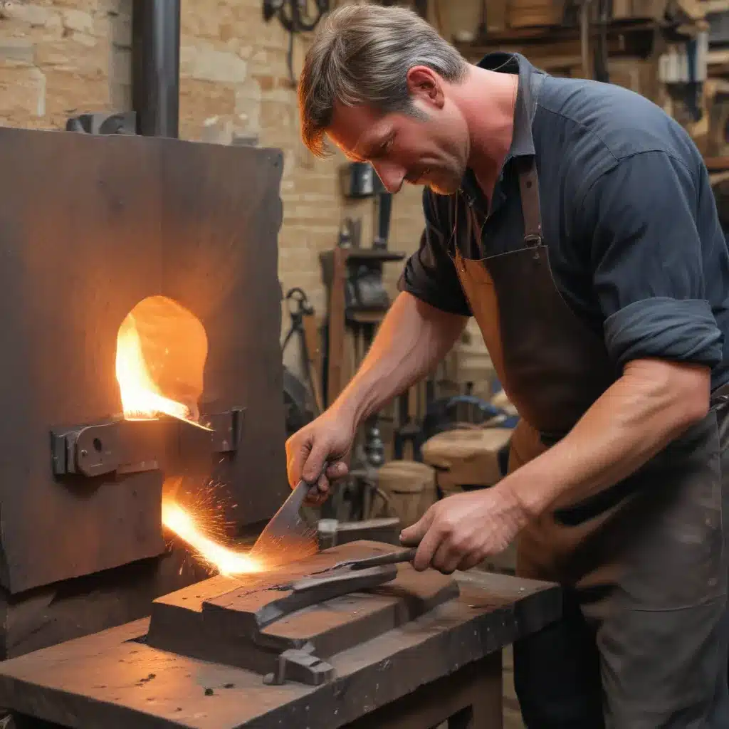Blacksmiths Hammering Out Works of Art