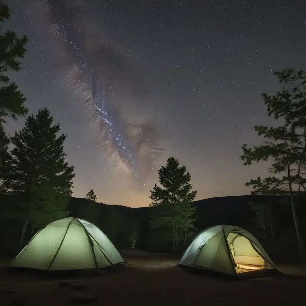 Camp Under the Stars at South Mountain State Park