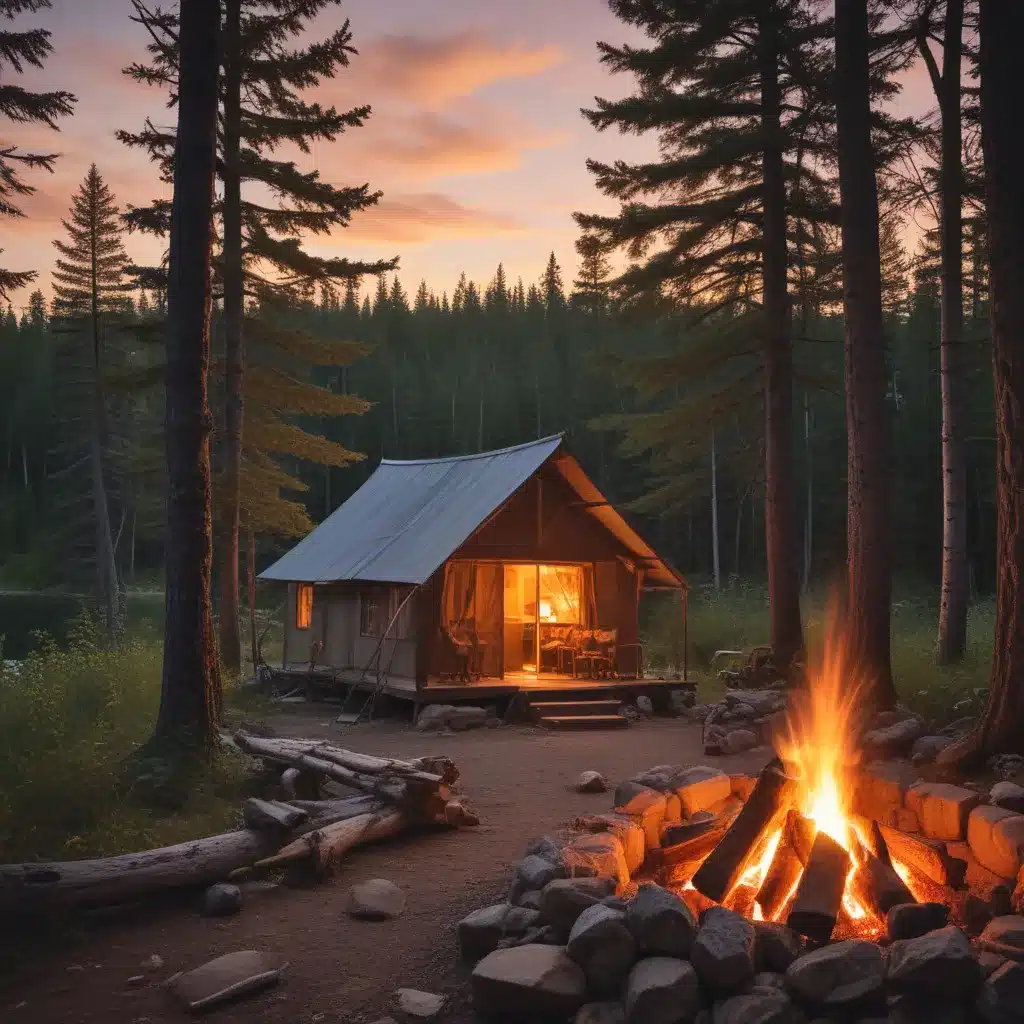 Campfire Tales: Camping and Cabins