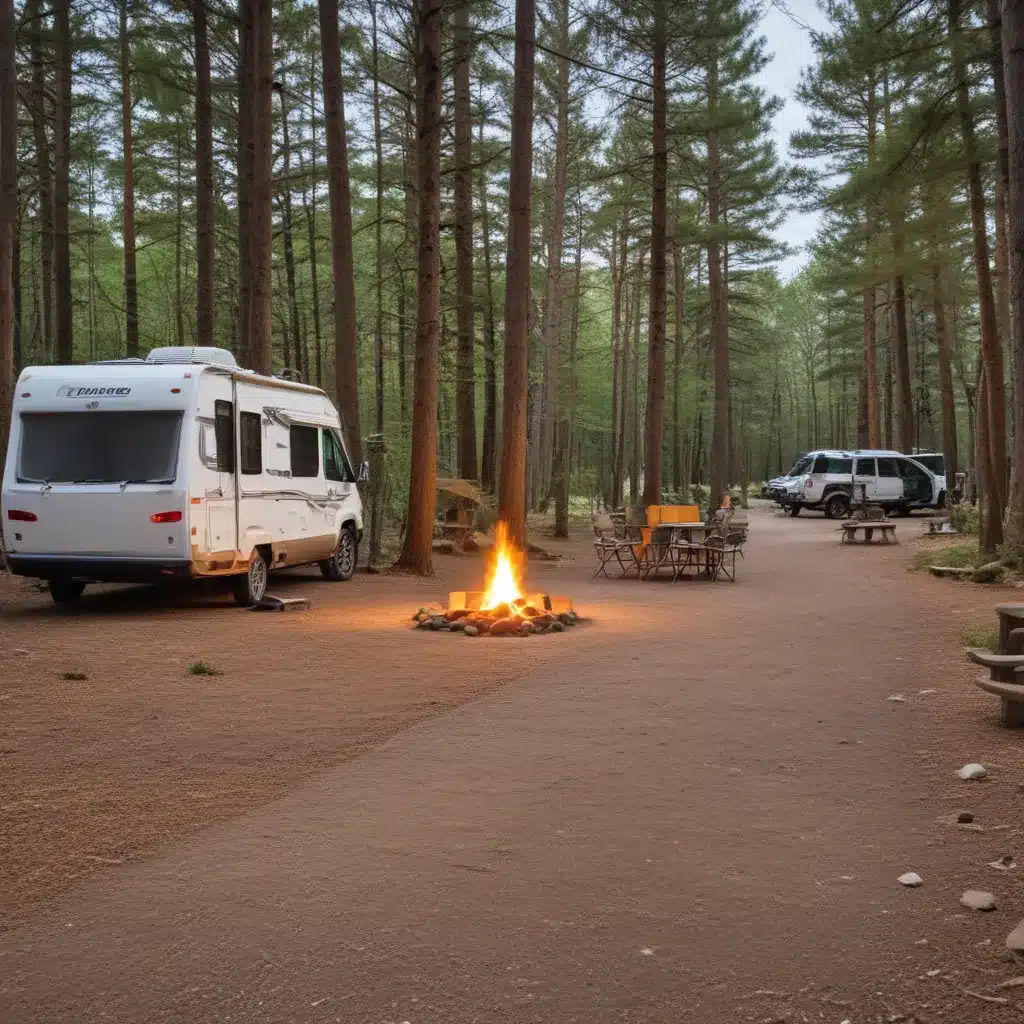 Campgrounds for RVing and Tenting