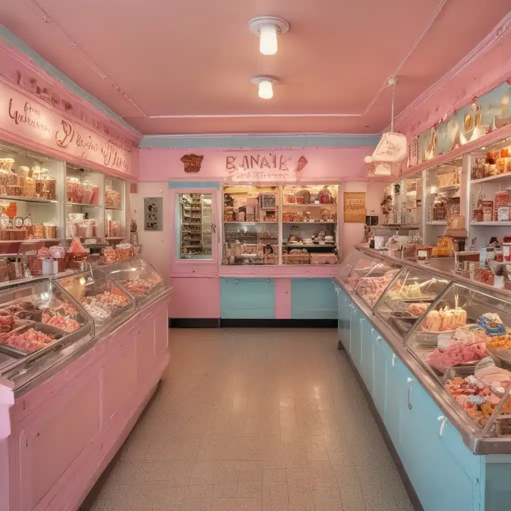 Candy Shops and Ice Cream Parlors