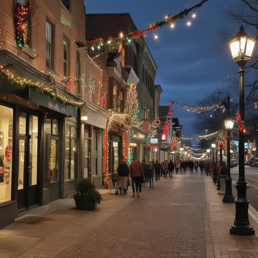 Main Streets Decked Out for the Holidays