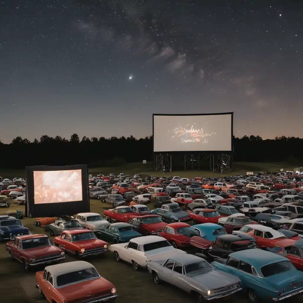 Nostalgic Drive-In Movie Nights Under the Stars