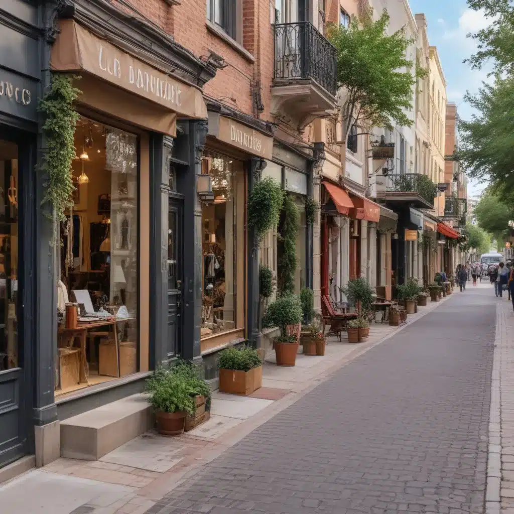 Shopping Districts With Unique Boutiques